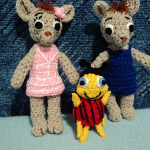  JoNaLu horgolt figurák vendeg250604 -  - Meska.hu