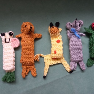 Mese-és állatfigurás könyvjelzők - bármilyen figurát rendelhetsz - könyv & zene - könyvjelző - Meska.hu