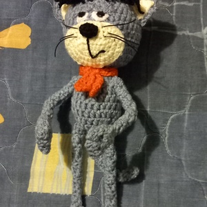 Retro mesefigura, cica - Meska.hu