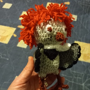 Horgolt kisveréb  - játék & sport - plüssállat & játékfigura - madár - Meska.hu