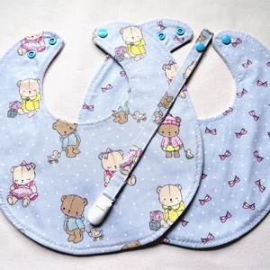 Babalátogató ajándékcsomag - Szürke kis mackók  - játék & sport - babalátogató ajándékcsomag - Meska.hu