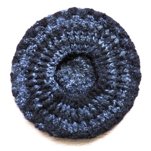 Női horgolt barett sapka  - ruha & divat - sál, sapka, kendő - sapka - Meska.hu