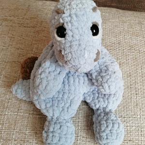 Horgolt bébi sárkány - baba ölelő játék - játék & sport - plüssállat & játékfigura - plüss sárkány - Meska.hu