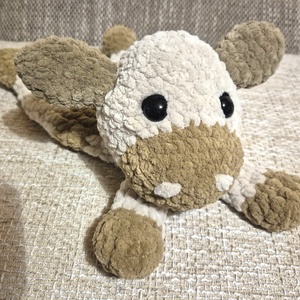 Horgolt boci - baba ölelő játék, Játék & Sport, Plüssállat & Játékfigura, Boci, tehén, Horgolás, MESKA