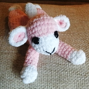 Horgolt bárány - baba ölelő játék - Meska.hu