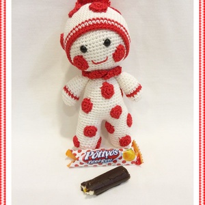 Túró Rudi amigurumi baba - Meska.hu