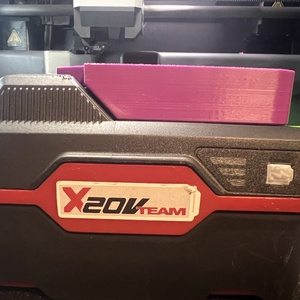 Parkside X20V akkumlátor fali tartó - kellékek & szerszámok - szerszámok, eszközök - kiegészítők - Meska.hu