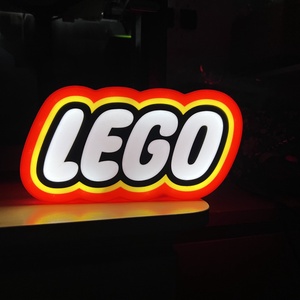 Lego stílusú  éjjeli lámpa/led box., Otthon & Életmód, Lámpa, Hangulatlámpa, Mindenmás, MESKA