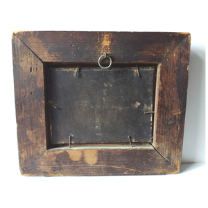 Lánykérés, 100 éves antik olajnyomat - művészet - festmény - olajfestmény - Meska.hu