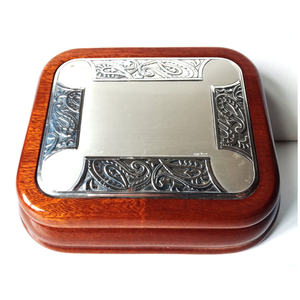 925-ös ezüst domborművel diszített ékszertartó doboz - otthon & életmód - dekoráció - asztal és polc dekoráció - díszdoboz - Meska.hu