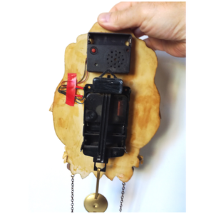 Vintage stílusú angyalkás puttós zenélő óra - otthon & életmód - dekoráció - fali és függő dekoráció - falióra & óra - Meska.hu