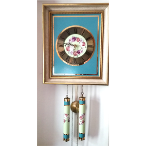 Vintage felesütős falióra óra 8 napig járó szerkezettel, Otthon & Életmód, Dekoráció, Fali és függő dekoráció, Falióra & óra, Mindenmás, MESKA