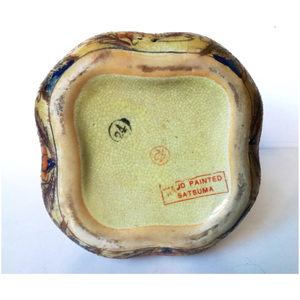 Vintage kínai Satsuma porcelán vázák - otthon & életmód - dekoráció - virágdísz és tartó - váza - Meska.hu