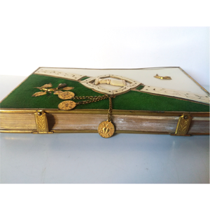 Antik gyönyörű keresztény énekeskönyv, imakönyv - otthon & életmód - vallás - kereszt - Meska.hu