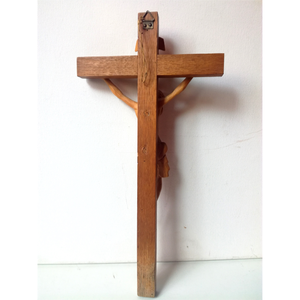 Vintage feszület olasz fafaragó mestertől - otthon & életmód - vallás - kereszt - Meska.hu