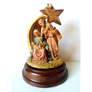 Zenélő forgó Betlehem - karácsony - karácsonyi lakásdekoráció - karácsonyi lakásdíszek - Meska.hu