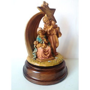 Zenélő forgó Betlehem - karácsony - karácsonyi lakásdekoráció - karácsonyi lakásdíszek - Meska.hu