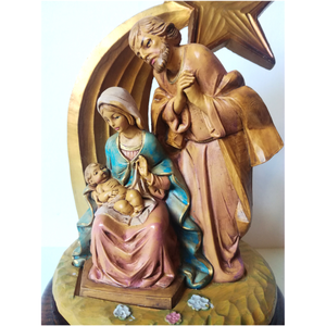 Zenélő forgó Betlehem - karácsony - karácsonyi lakásdekoráció - karácsonyi lakásdíszek - Meska.hu