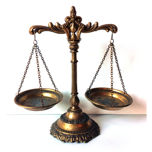 Csodaszép kis barokk stílusú patikamérleg  - otthon & életmód - dekoráció - dísztárgy - Meska.hu