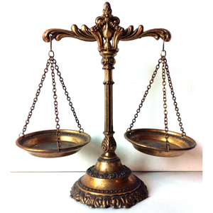 Csodaszép kis barokk stílusú patikamérleg  - otthon & életmód - dekoráció - dísztárgy - Meska.hu