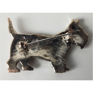 Vintage, kutyus formájú kitűző, bross - ékszer - kitűző és bross - Meska.hu
