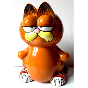 Eredeti Garfield porcelán persely - otthon & életmód - dekoráció - asztal és polc dekoráció - persely - Meska.hu