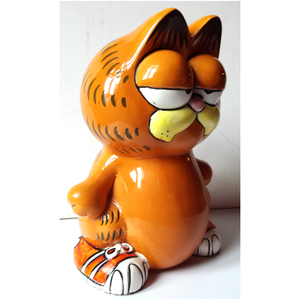Eredeti Garfield porcelán persely - otthon & életmód - dekoráció - asztal és polc dekoráció - persely - Meska.hu