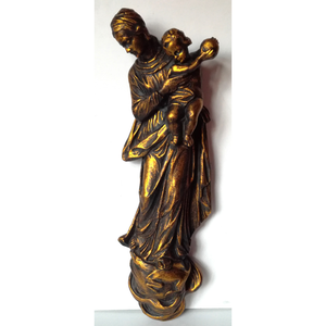 Mária a gyermek Jézussal, dombormű, relief - művészet - szobor - kerámia - Meska.hu