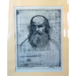 Szász Endre rézkarc - művészet - grafika & illusztráció - művészi nyomat - Meska.hu