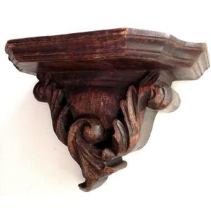 Antik faragott barokk falipolc - otthon & életmód - bútor - polc - Meska.hu