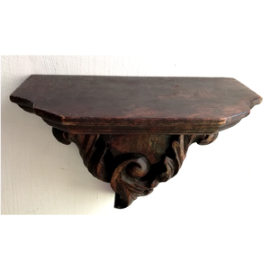 Antik faragott barokk falipolc - otthon & életmód - bútor - polc - Meska.hu