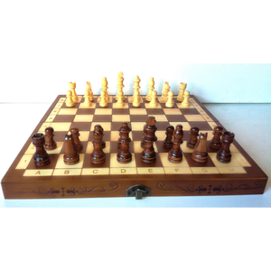 Vintage szépen faragott sakk készlet - játék & sport - készségfejlesztő és logikai játék - logikai játékok - Meska.hu
