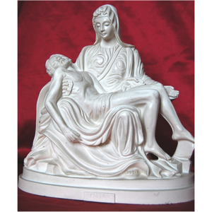 Pieta, a keresztről levett Jézus, A. Giannetti, Művészet, Szobor, Kő, Szobrászat, MESKA