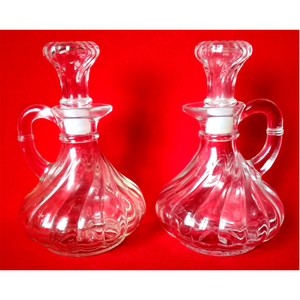 Vintage olaj és ecet kiöntő mini kancsók - otthon & életmód - konyhafelszerelés, tálalás - konyhai tárolás - fűszertartó - Meska.hu