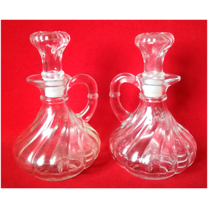Vintage olaj és ecet kiöntő mini kancsók - otthon & életmód - konyhafelszerelés, tálalás - konyhai tárolás - fűszertartó - Meska.hu