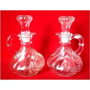 Vintage olaj és ecet kiöntő mini kancsók - otthon & életmód - konyhafelszerelés, tálalás - konyhai tárolás - fűszertartó - Meska.hu
