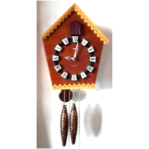 Szép kis vintage fa kakukkos óra - otthon & életmód - dekoráció - fali és függő dekoráció - falióra & óra - Meska.hu