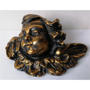 Aranyos angyalka fej szobor 22 cm nagy - karácsony - karácsonyi lakásdekoráció - karácsonyi manók, figurák - Meska.hu