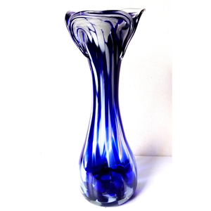 Vintage három színű Muránói üvegváza, Otthon & Életmód, Dekoráció, Asztal és polc dekoráció, Díszüveg, Üvegművészet, MESKA