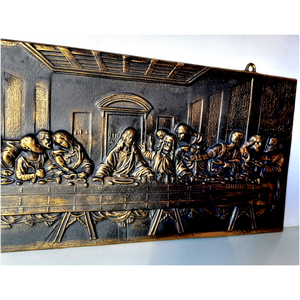 Az utolsó vacsora, dombormű - otthon & életmód - dekoráció - fali és függő dekoráció - falra akasztható dekor - Meska.hu