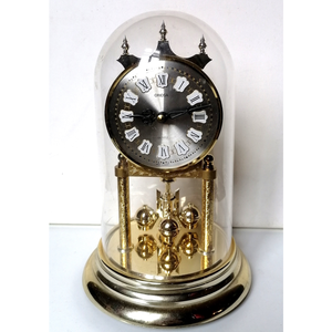 Vintage búrás, aranyszínű forgóingás óra, Otthon & Életmód, Dekoráció, Fali és függő dekoráció, Falióra & óra, Fémmegmunkálás, Mindenmás, MESKA