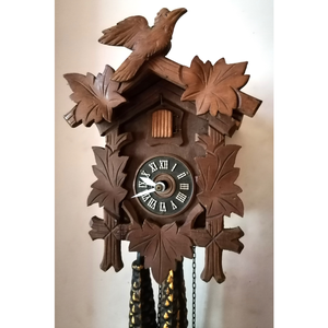 Faragott Schwarzwaldi kakukkos óra - Meska.hu