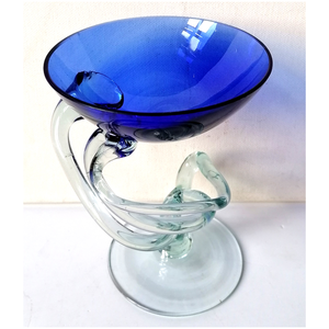 Vintage Jozefina Krosno kehely Lengyelországból - otthon & életmód - konyhafelszerelés, tálalás - tálalás - pohár - Meska.hu