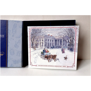 Gyönyörű karácsonyfa dísz az amerikai Fehérházból - karácsony - karácsonyi lakásdekoráció - karácsonyfadíszek - Meska.hu