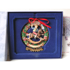 Gyönyörű karácsonyfa dísz az amerikai Fehérházból - karácsony - karácsonyi lakásdekoráció - karácsonyfadíszek - Meska.hu