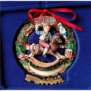 Gyönyörű karácsonyfa dísz az amerikai Fehérházból - karácsony - karácsonyi lakásdekoráció - karácsonyfadíszek - Meska.hu