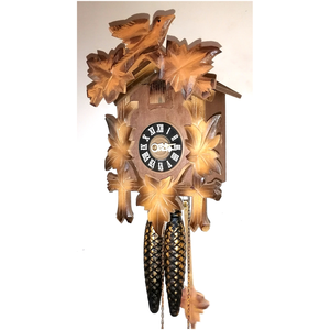 Eredeti faragott Schwarzwaldi kakukkos óra - otthon & életmód - dekoráció - fali és függő dekoráció - falióra & óra - Meska.hu
