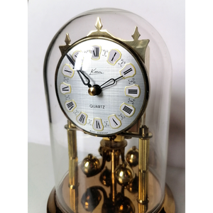 Vintage üvegbúrás, Kern márkájú forgóingás óra - otthon & életmód - dekoráció - fali és függő dekoráció - falióra & óra - Meska.hu