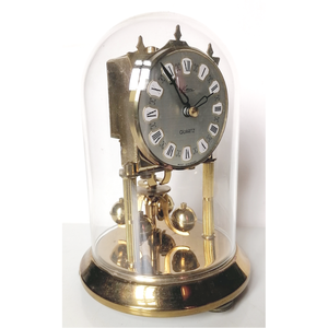 Vintage üvegbúrás, Kern márkájú forgóingás óra - otthon & életmód - dekoráció - fali és függő dekoráció - falióra & óra - Meska.hu