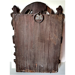 Antik faragott Schwarzwaldi kulcsos szekrényke - otthon & életmód - tárolás & rendszerezés - fali tároló - Meska.hu